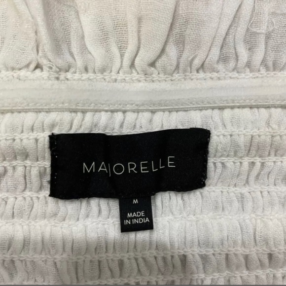 Majorelle x Revolve Hannah Mae Beaded Top White Multi - Picture 6 of 7